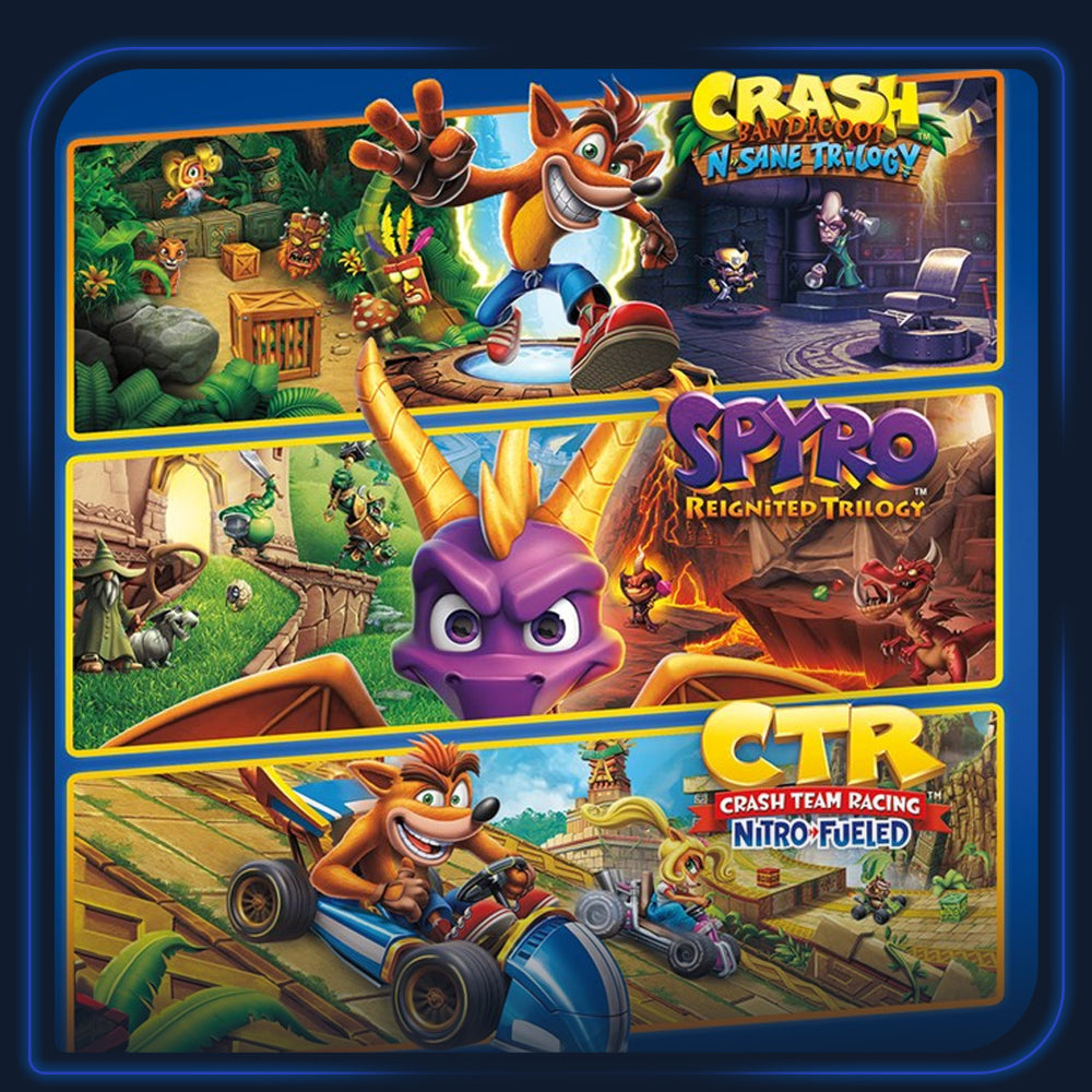 Crash™ + Spyro™ Triple Play Bundle