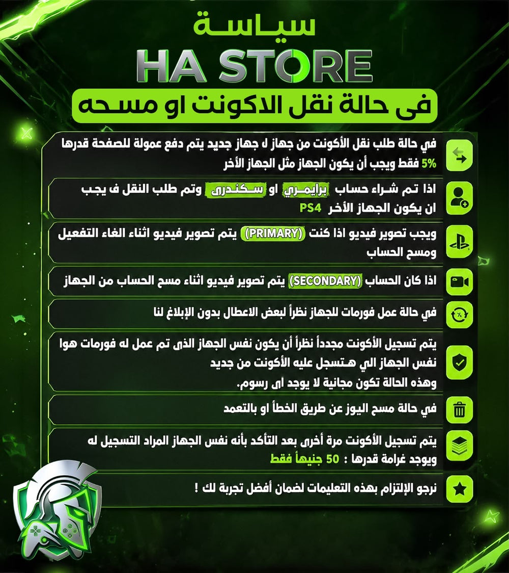 HA Gaming Store FAQ Activation Guide