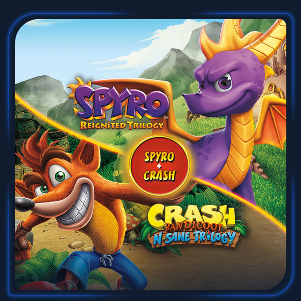 حزمة ألعاب Spyro™ + Crash Remastered